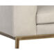 Burr Bali Bone Leather Armchair